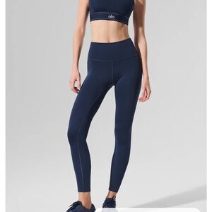 ALO XS 7/8 High-Waist Airlift Navy Legging